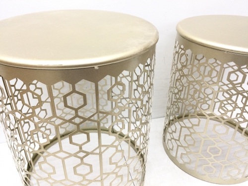 Round Accent Table Night Stand, Appears New - Lot 28