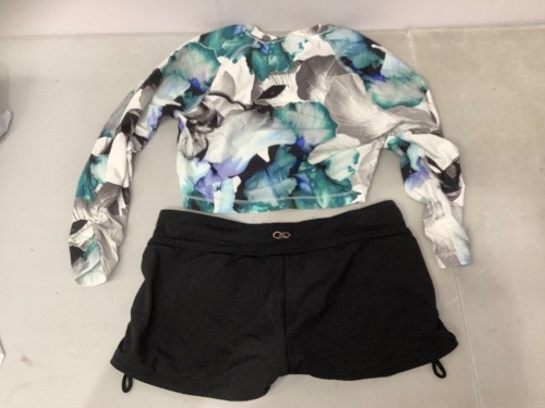 Calia Womens 2 Piece Swim Wear, Small, Appears New - Lot 178