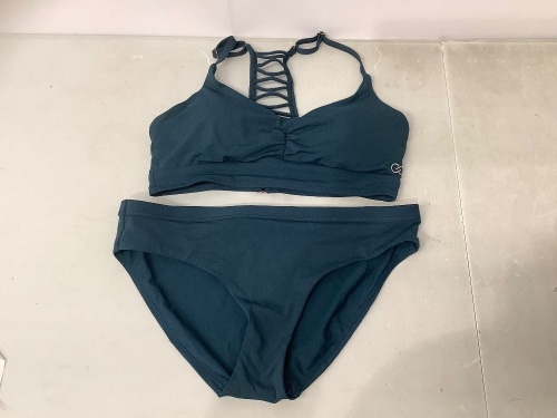 Calia Womens 2 Piece Swim Wear, Medium, Appears New - Lot 179