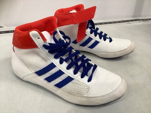 Adidas Kids Wrestling Shoes, Size 5, E-Comm Return - Lot 753