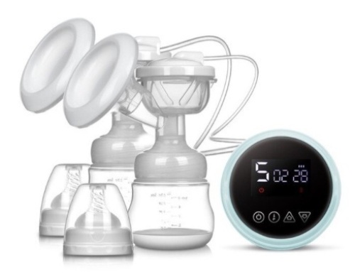 Double Breast Pump, Powers Up, E-Commerce Return, Retail 43.32 - Lot 655
