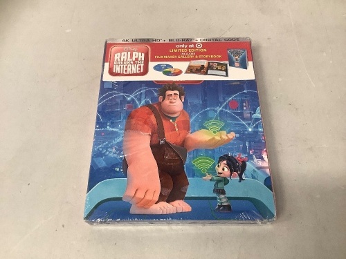 Ralph Breaks the Internet Blu Ray DVD, New - Lot 395