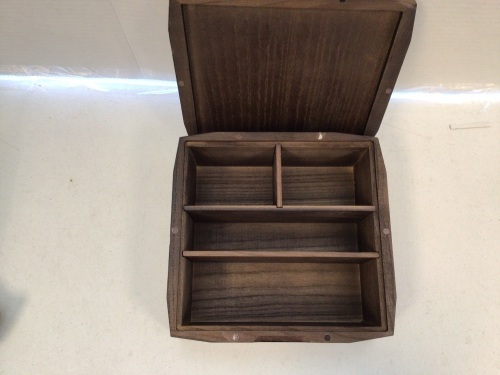 Walnut Wooden Stash Box, E-Commerce Return - Lot 628