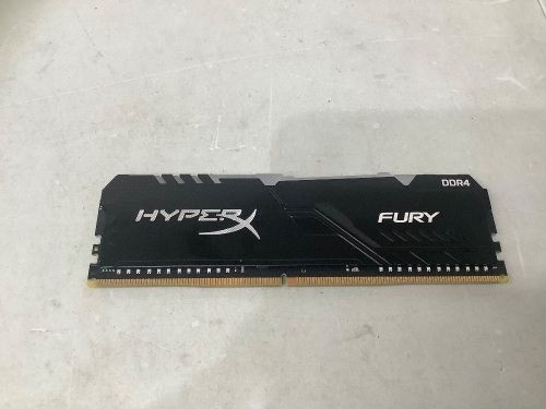 HyperX Fury 8GB DDR4, E-Commerce Return, Retail 31.59 - Lot 418