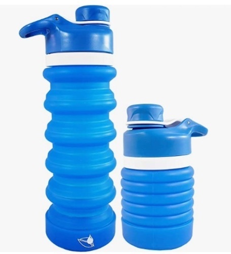 NatraCure Collapsible Water Bottle, Appears New, Retail16.99 - Lot 174