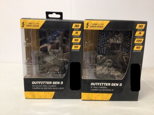 Lot of (2) Trail Cameras, Untested, E-Comm Return - Lot 405