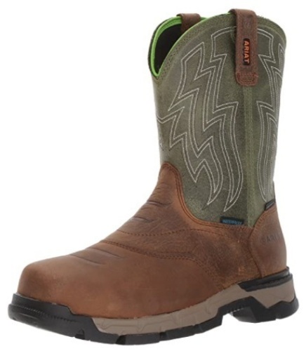 Men's Ariat Composite-Toe Work Boots, 11.5D, Appears New, Retail $180.00 - Lot 48