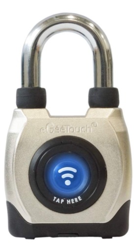eGee Touch Smart Padlock, Untested, Appears New, Retail 62.90 - Lot 114