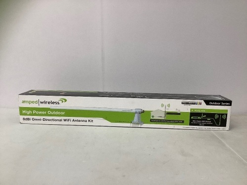 Amped Wireless WiFi Antenna Kit, Untested, Appears New, Retail 79.99 - Lot 19