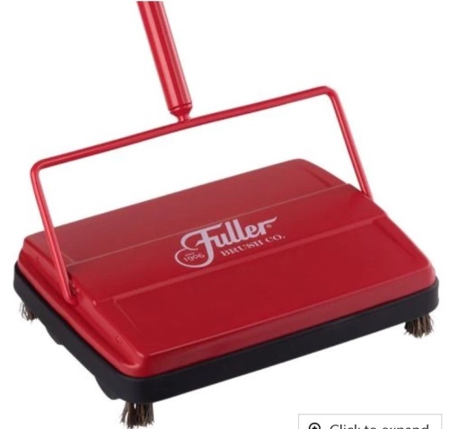 Fuller Electrostatic Carpet/ Floor Sweeper, E-Commerce Return, Retail 69.99 - Lot 155