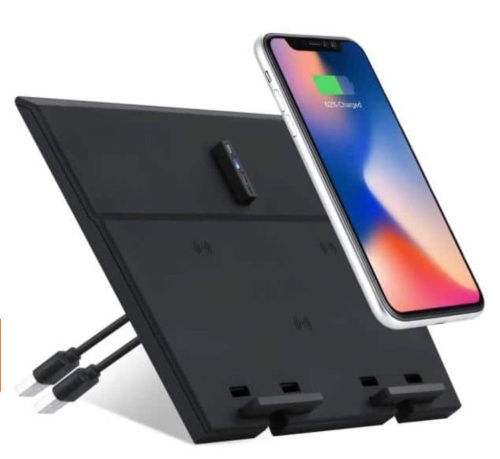 Lectron Dual Wireless Phone Charger for Tesla Model 3, Powers Up, Appears New, Retail 49.99 - Lot 158