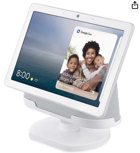 Wasserstein Adjustable Stand Compatible with Google Nest Hub Max, Appears New, Retail 27.99 - Lot 200