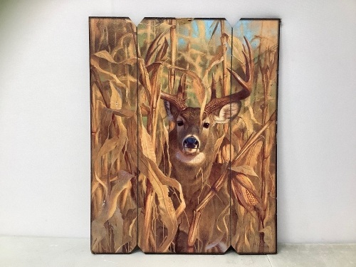 Deer Wall Art, E-Commerce Return - Lot 108