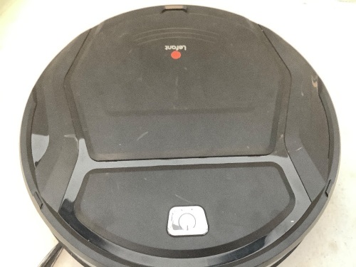 Lefant Robotic Vacuum Cleaner, Powers Up, No Charging Dock, E-Comm Return, Retail $125.00 - Lot 587