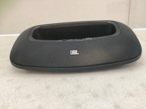 JBL Onbeat Mini iPad/iPhone/iPod Speaker Dock, No Cords, Untested, E-Comm Return, Retail $49.00 - Lot 750