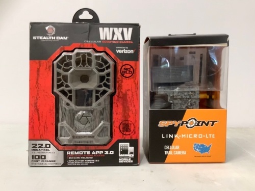 Lot of (2) Trail Cameras, Untested, E-Commerce Return - Lot 112