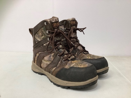 RedHed Mens Boots, 9M, E-Commerce Return - Lot 184