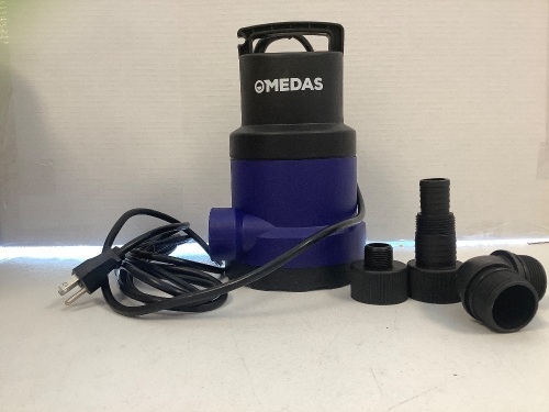 Medas Submersible Pump, Untested, E-Comm Return, Retail $42.00 - Lot 774