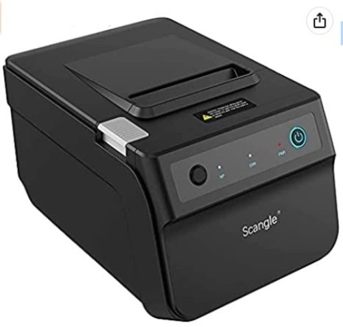 Scangle Thermal Printer, Powers Up, E-Commerce Return - Lot 73A