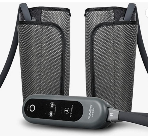 QUINEAR Air Compression Leg Massager, Powers Up, Appears New, Retail 69.99 - Lot 662
