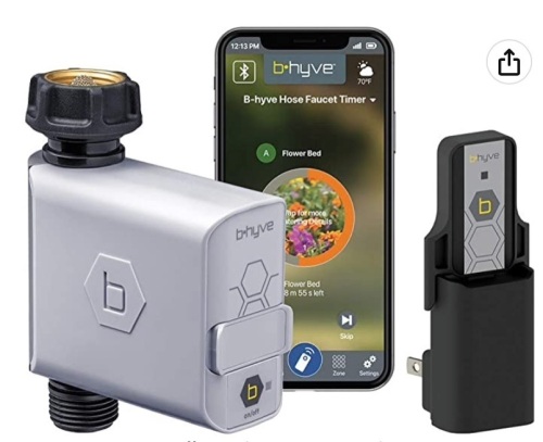 Orbit B-hyve Smart Hose Faucet Timer with Wi-Fi Hub, E-Commerce Return, Retail 69.98 - Lot 16