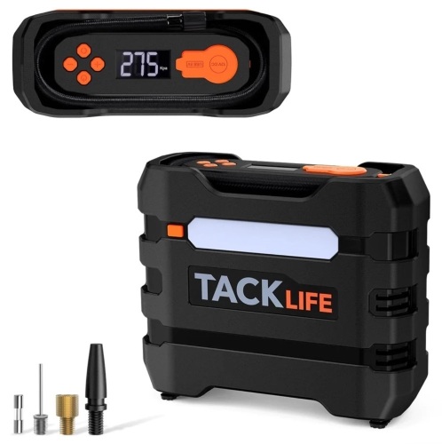 TackLife Tire Inflator, Untested, E-Commerce Return, Retail 35.99 - Lot 528
