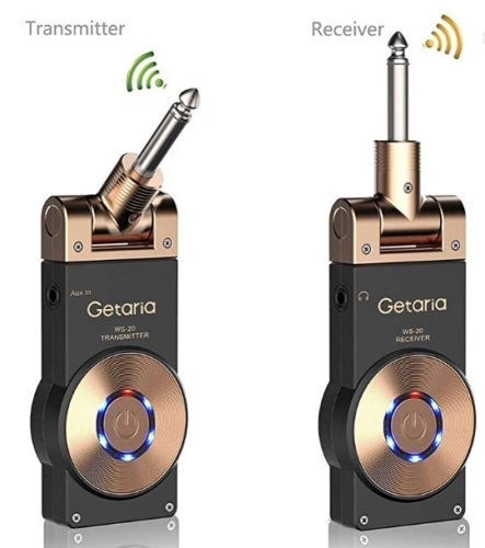 Getaria Wireless Rechargeable Digital Transmitter Receiver, Powers Up, E-Commerce Return - Lot 593A
