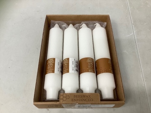 Root Unscented 7" Dinner Candles, Appears New, Retail 22.12 - Lot 425