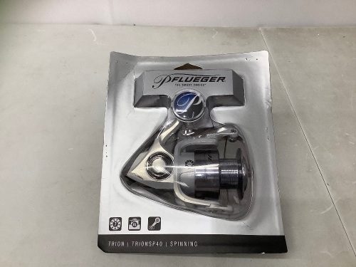 Pflueger Trion Spinning Reel, E-Commerce Return, Retail 49.99 - Lot 460