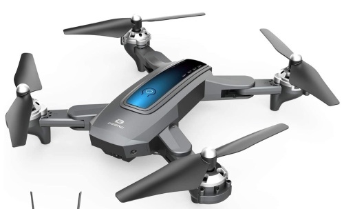 DEERC Foldable Drone with Camera, Powers Up, Appears New, Retail 55.29 - Lot 465
