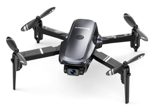 Sansisco D15 Foldable Drone, Powers Up, Appears New, Retail 71.99 - Lot 507