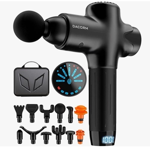Dacorm Massage Gun, Powers Up, E-Commerce Return, Retail 249.99 - Lot 124