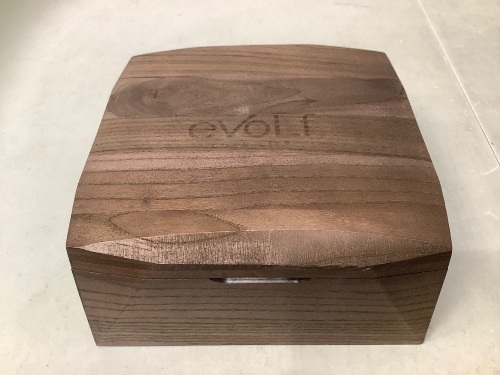 Evolf Walnut Wooden Stash Box, Appears New - Lot 517