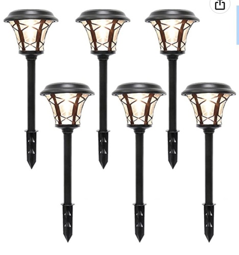 MAGGIFT 6 Pack Solar Powered Pathway Lights, Untested, Appears New, Retail 43.99 - Lot 203