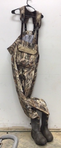 Mens Chest Waders, 14R, E-Commerce Return, Retail 239.99 - Lot 416