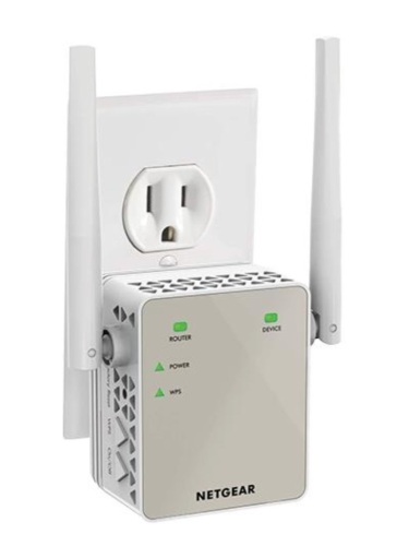 NETGEAR Wi-Fi Range Extender, Powers Up, E-Commerce Return, Retail 109.99 - Lot 536