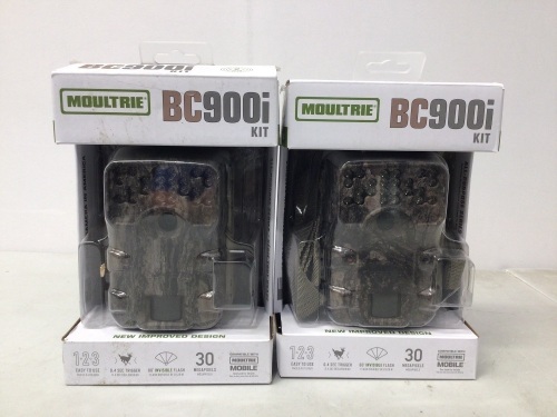 Lot of (2) Moultrie Trail Cameras, Untested, E-Commerce Return, Retail 99.99 - Lot 415