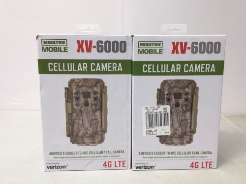 Lot of (2) Moultrie Trail Cameras, Untested, E-Commerce Return, Retail 99.99 each - Lot 457