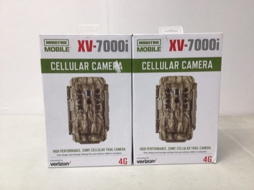 Lot of (2) Moultrie Trail Cameras, Untested, E-Commerce Return, Retail 99.99 each - Lot 499