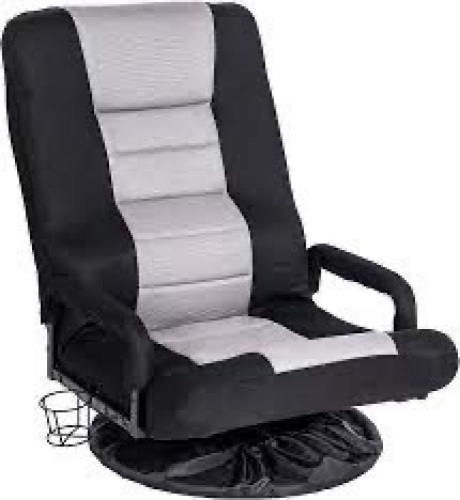Gaming Floor Chair w/ 360-Degree Swivel, Armrest, Adjustable Backrest - Lot 2172