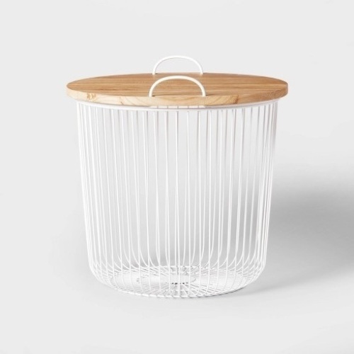 Wire Storage Table White - Pillowfort™ - Lot 2418