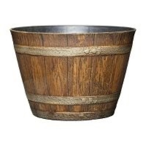 Set of 5 Whiskey Barrel Planter - Classic Home and Garden - Lot 2485