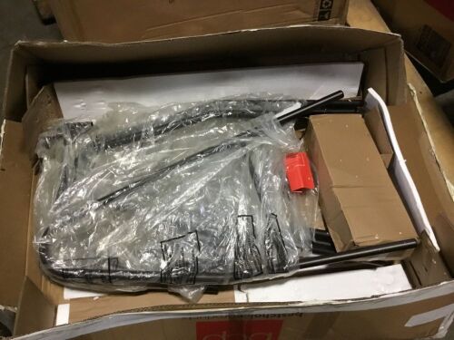 6-Piece Modern Dining Set w/ Storage Racks, Table, Bench, 4 Chairs - 55in - Lot 158