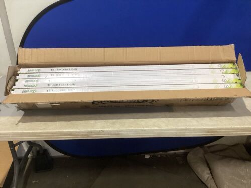 Case of (10) Brillihood T8 LED Tube Lights  - Lot 714