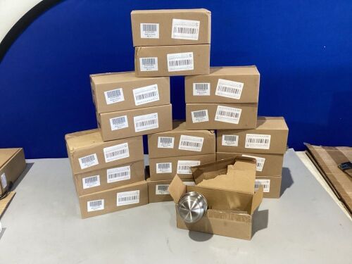Lot of (16) Probrico Hall and Closet Interior Door Knobs, Brushed Nickel - Lot 731