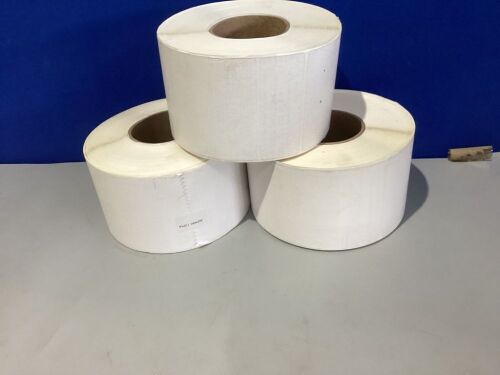 3 Rolls of 6" Shipping Labels - Lot 754
