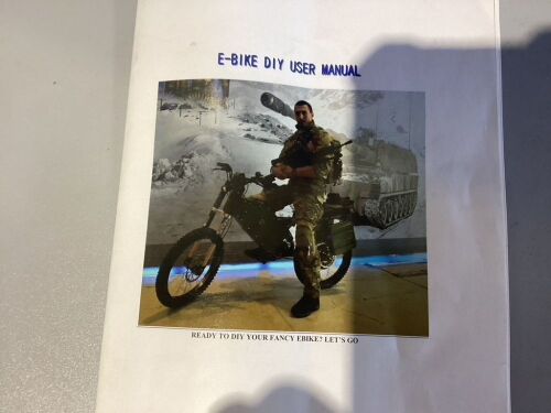 Electric Bike Conversion Kit - Unknown if Complete  - Lot 767