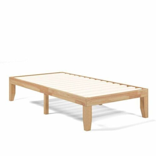Twin Size 14" Wooden Slats Bed Mattress Frame - Lot 536