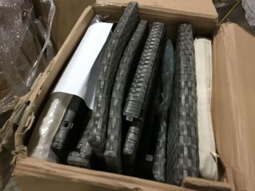  4 Pc Patio Rattan Furniture Set - Possible Missing Hardware  - Lot 525