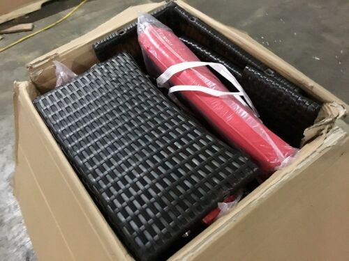 4 Pc Rattan Patio Furniture Set - Missing Hardware  - Lot 835